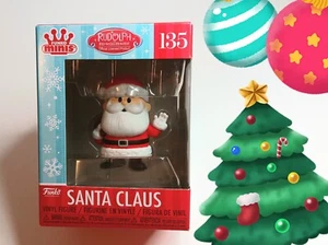 Funko Minis RUDOLPH THE RED-NOSED REINDEER #135 Santa Claus Vinyl Figure NEW - Picture 1 of 6