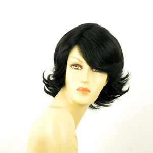 short wig for women black ref edwige 1b PERUK - Imagen 1 de 9