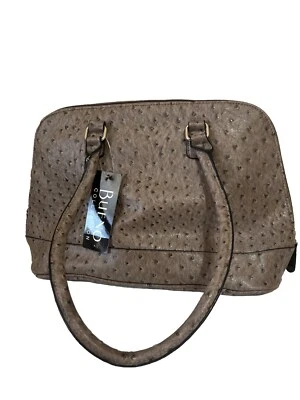 Cartera Colección Bueno Nueva con Etiquetas Diseño Gris Diseño Plateado Herrajes Cremallera Foto 1 de 4