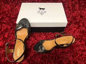 Sandalias Mujer Schmoove Talla 38 Color Negro Nuevo - Picture 1 of 7