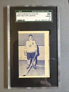 1952-53 BAS DU FLEUVE #39 Hector Legris SGC 2 Good - Picture 1 of 2