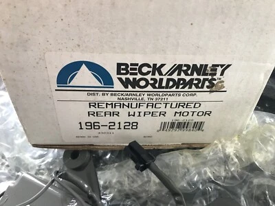Motor limpiaparabrisas Beck Arnley 196-2118 - Foto 1 de 4