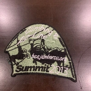 2013 National Jamboree Promo Tent Patch Series, Climbing & Zip-Line, Mint! - Picture 1 of 2