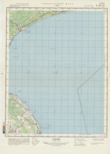 Mapas topográficos militares soviéticos rusos - PALA (Estonia), 1:100K, edición 1982 - Imagen 1 de 5