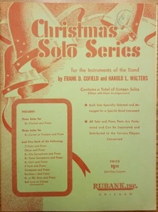 Christmas Solo Series, Rubank, 1954. Includes 16 solos & accompaniment  - Picture 1 of 7
