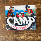 Camp Coffee Advert - Metal Advertising Wall Sign