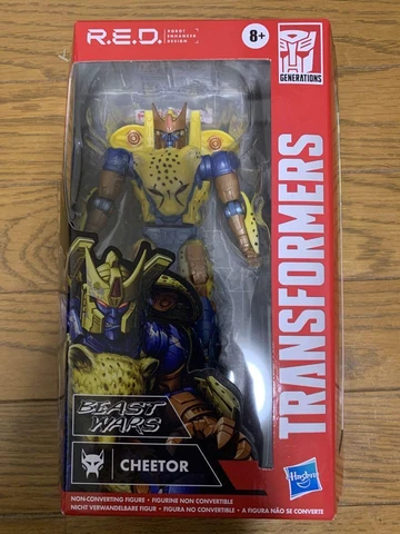 Transformers TAKARA TOMY Figure Beast Wars Cheetas Cheetor RED [E0013 Cover