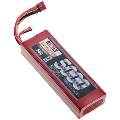 Reely Modellbau-Akkupack (LiPo) 7.4 V 5000 mAh Zellen-Zahl: 2 50 C Hardcase - Bild 1 von 3