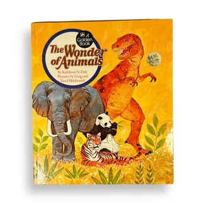 The Wonder of Animals A Golden Book Children's NonFiction Illustrated Science - Picture 1 of 10