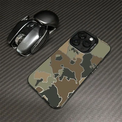 For iPhone 16 Pro Max 15 14 Plus 11 12 13 X XR XS 7 Camouflage Phone Case Cover - Image 1 of 4