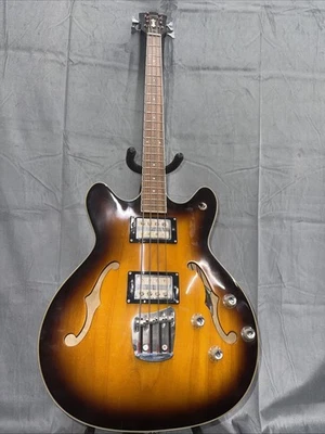 De Armond By Guild STARFIRE BASS SB Semi Hollow/ Bag Included - Image 1 of 4