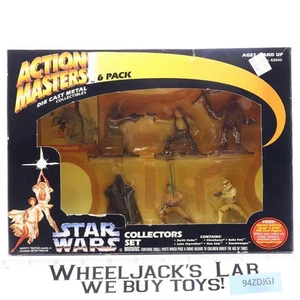 Action Masters Die-Cast 6-PK Collectors Set Star Wars 1994 Kenner NEW SEALED - Picture 1 of 6
