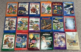 Intellivision 18 Game Lot, 15/18 Complete in Box! ALL TESTED AND WORKING!!