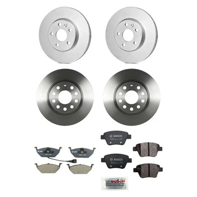 For Volkswagen Golf City 10 Brake Kit QuietCast Premium Front & Rear Brake Kit w Foto 1 de 4