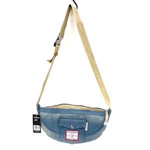 Neu mit Etikett True Religion Marke Jeans gewaschen Denim Hobo Bag Umhängetasche Schultertasche - Bild 1 von 6