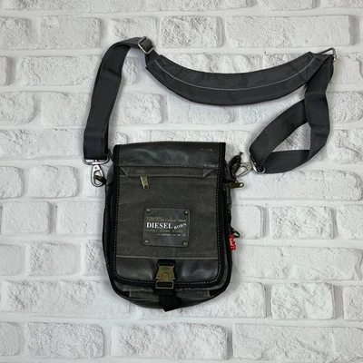 Peças de reposição vintage diesel Planet Ocean Studio bolsa cáqui mensageiro Y2k militar - Imagem 1 de 4