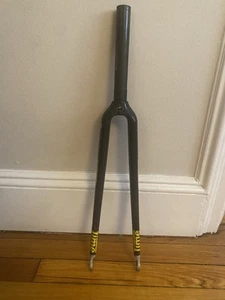 Vintage Time Equipe Pro full carbon fork 1" - Picture 1 of 3