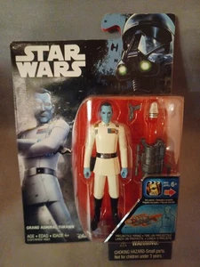 Star Wars Gran Almirante Thrawn Cartón deformado Rebeldes Disney Hasbro 2016 3,75”d - Imagen 1 de 4