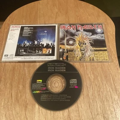 Iron Maiden s/t 1980 debut CD 1990 Japan press paul dianno metallica angel witch - Image 1 of 4