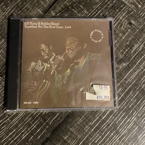 BB King & Bobby Bland – Together For The Rest Of Time...Live CD 1987 New Sealed - Foto 1 di 2
