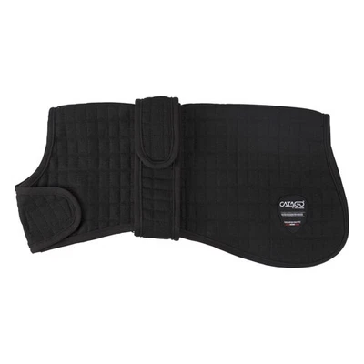 Catago Hundemantel Cooler schwarz Hund Mantel Hundejacke Wintermantel Bekleidung