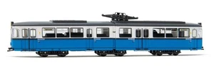 Arnold HN2529 N Gauge Tram Type Duewag GT 6 Epoch IV Blue and White with DSS - Picture 1 of 1