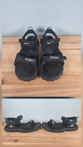 Vintage Nike ACG Sandals Size 9 Men Brown Adjustable Comfort All Trac Fisherman - Picture 1 of 6