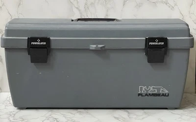 20" Flambeau Products Gray Plastic Toolbox w/ Lift Out Tray 19800 Used - Image 1 of 4