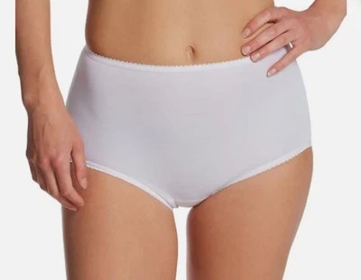 Shadowline Bragas 17077 Ajuste Impecable Braguita Talla 9 1X Blanco NUEVO Foto 1 de 4