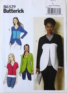 Butterick 6329 Misses Jacket Sewing Pattern Sz 4-14 XS-S-M - Picture 1 of 1