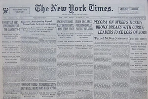REICH PRESS LOSES LAST OF RIGHTS. SIGNS UNREST JAPANESE NAVY 10-1933 OCTOBER 6 - Picture 1 of 2