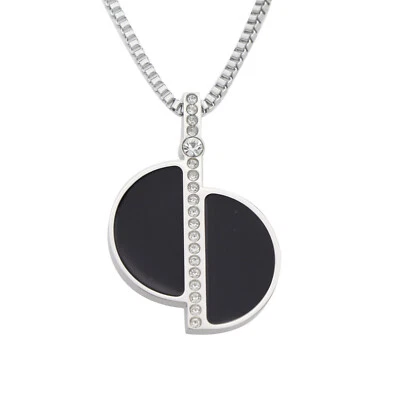 KURFÜRST 9030 silber Kreise Marx Swarovski crystals TCM by Magnetschmuck -4you - Bild 1 von 3