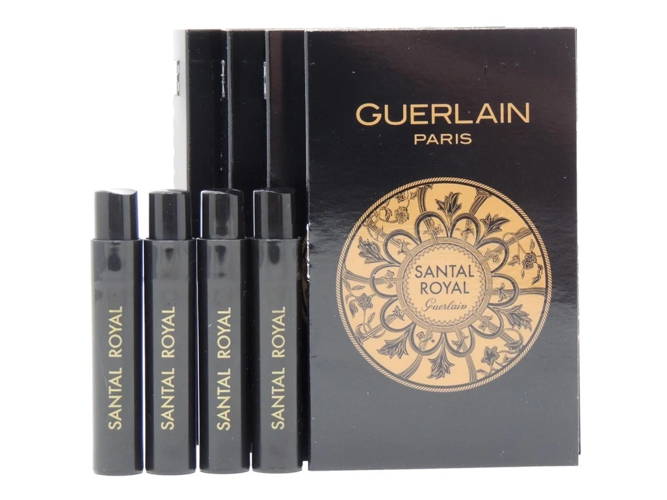 GUERLAIN SANTAL ROYAL EDP 1,0 ml 0,03 fl oz x 4 viales de muestra de perfume de colonia Foto 1 de 1