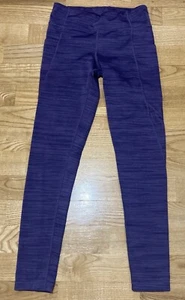 Girl's Athleta Purple Athletic Leggings Size 12 EUC - Picture 1 of 3