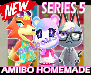 Carte Amiibo NEW SERIE 5 Animal Crossing VILLAGEOIS Nintendo Switch [BIEN LIRE!]