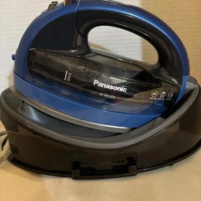 Panasonic Cordless 360-Degree Freestyle Steam/Dry Iron (Blue) - Image 1 of 4