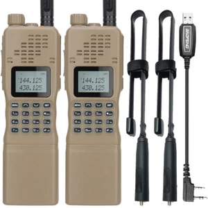 Baofeng Ar152 15w Vhf / uhf szynka wojskowa dwukierunkowe radio i kabel oraz antena taktyczna 48cm - Zdjęcie 1 z 11