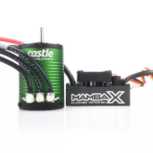 1/10 Mamba X Waterproof ESC/1406-7700Kv Sensored Brushless Motor Combo: 4mm Bull - Bild 1 von 1