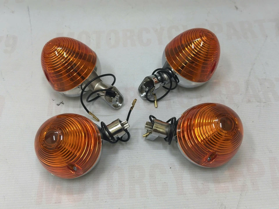 Luz de giro para Honda SS50 CD50 CD65 CD70 CL50 CL70 CL90 S90 CB100 4 PIEZAS Foto 1 de 4