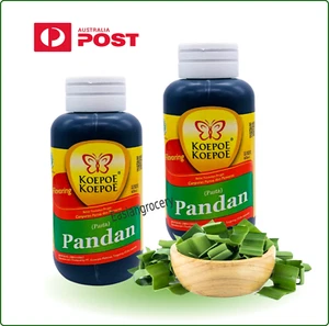 2 x Pandan Essence Flavouring Food Paste 60mL - Expiry date 02/27 - Picture 1 of 1