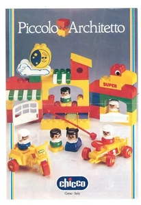 CHICCO KLEINER ARCHITEKT KLAPPKATALOG 80ER JAHRE SPIELZEUG FRÜHE KINDHEIT - Bild 1 von 1