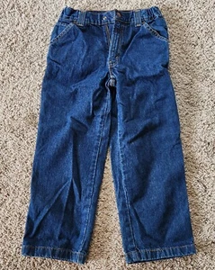 Boys Levi's Carpenter Blue Jeans 7X Regular  - Picture 1 of 4