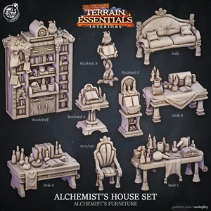 Alchemistenhaus Möbel Interieur Streugelände Essentials CastNPlay D&D - Bild 1 von 1