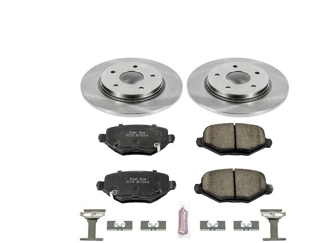 Kit de pastillas de freno trasero y rotor Power Stop 44VX64M para Dodge Journey 2013 Foto 1 de 1