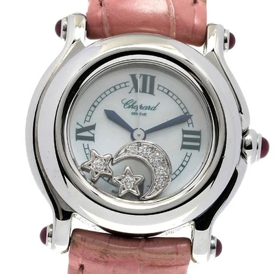Chopard 27/8250-21 Happy Sports Moon & Star Pink Shell cuarzo Foto 1 de 4