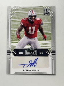 Leaf Draft 2022 #BA-TD2 Tyreke Smith Auto Ohio State University - Imagen 1 de 2