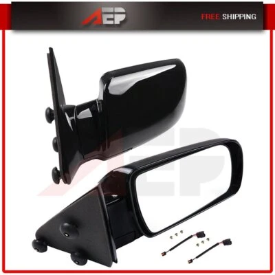 Par de espejos laterales plegables manuales para 88 89 90 91 92 93 94 95 96 97 98 GMC Chevy Foto 1 de 4
