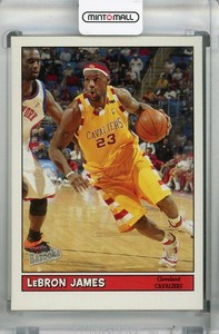 2005-06 Topps Bazooka Cleveland Cavaliers Lebron James 50