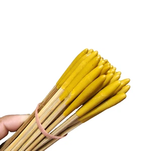 50 Pieces Wooden Dop Stick Gemstone Cutting And Polish Useful With Epoxy Waxx - Picture 1 of 10