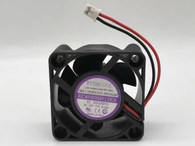 EVERCOOL EC4020SH12EA DC12V 0.14A 4CM 40*20MM 2-Pin Silent Cooling Fan - Image 1 of 3